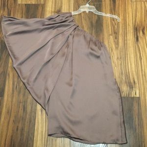 EUC Aidan Mattox One Shoulder Dress